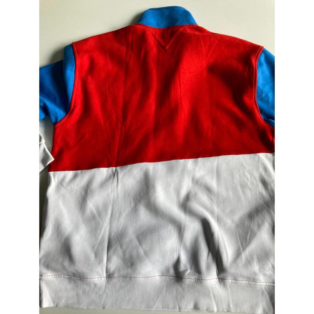 Tommy Hilfiger $99 Quarter 1/4 Zip Mock Neck Sweatshirt Sweater Size 3XL - Picture 5 of 5